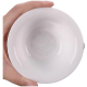 
Pangdonglai quality mutton fat jade white porcelain full-ceramic tea leak tea filter full-ceramic filter 679 holes