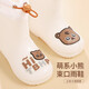 Feng Qingfan Children's Rain Shoes Waterproof Anti-Slip Water Shoes Baby Girls Soft Sole High Tube Water Shoes Kindergarten Boys Body White Body 25 Inner Length 15cm