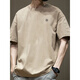 Impresswit Spirit Young Man Camiseta de manga corta Trendy American Summer Round Neck Versatil Casual 2025 New Fashion Brand Top White-1365 de manga corta [sugerido 80-110Jin [Jin equivale a 0,5 kg]]]]