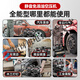 XMSJ air compressor inflatable pump small 220v portable industrial grade woodworking silent high pressure air pump air compressor 4290W*3-150L six-cylinder 3 motor industry 3180W+3890W+3990W+4290W