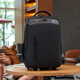 Guangzhou Gepäck grenzüberschreitender Business-Trolley-Rucksack für Männer und Frauen Reisen Rucksack wasserdichte Wagen Rucksack mit Radwagen Rucksack Blau