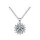 DL 1998 Fat Donglai same style platinum pendant PT950 women's necklace single pendant platinum clavicle chain single pendant not 30 sunflower single pendant