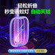 康铭电蚊拍伸缩加长可折叠家用充电多功能电子灭蚊拍紫光诱蚊伸缩折叠 （紫光+绿光）KM-3886