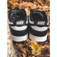 Nike (Nike) 618Dunk Low 'White/White/Black' Black and White Panda Shoes DD1391-100 Bandera oficial CW1590-100 [GS] 36 Identificación de soporte