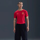Nike (Nike) Équipe chinoise Fans à domicile Version du jeu Trainage de jeu Jersey Uniforms de football à manches courtes pour femmes Flagship officiel Authentique FZ9018-687-Light Jersey-S