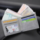 Tenggexiang Wallet Herren Kurzer Student Retro Multifunktionstasche Wallet Wallet integrierte Jugendliche Horizontale personalisierte Gelegenheitsgeschäftsbrieftasche Schwarz schwarz