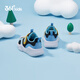 361 Chaussures pour enfants, chaussures de sport pour enfants 25 Four saisons, hommes et femmes, légers et doux et élastiques, chaussures pour les tout-petits pour enfants, chaussures de bébé, noir 24