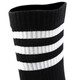 Adidas (adidas) men's socks and women's socks. New casual socks. Fitness training breathable and fashionable striped casual mid-tube socks. Outdoor mid-tube socks. FH6629 XL
