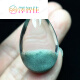 Zezhijia Green Ghost Pends de la fortuna de los hombres Pixiu Pot Pirnes Pyramid sin preocupaciones colgante colgante de cristal A695
