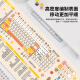 三色猫可爱小怪兽超大号鼠标垫女生办公学习游戏电脑键盘书桌防滑垫子简约百搭可定制高颜值加厚锁边防滑 14380 hello 100厘米x50厘米x4毫米