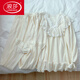 LangSha lace long-sleeved pajamas for women's new spring and autumn pure cotton sweet princess style student casual home clothing set KYX-9904# gray blue (double length) M