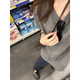 HUALIN FASHION韩风T恤睡衣女宽松格子长裤家居服休闲套装2025 683短长纯色格子 170 M