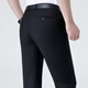 Charides high-end summer thin non-iron trousers for men business casual formal suit pants simple versatile straight trousers men 9900-2 black [without pleated slim version] 31 [2 feet 4 waist]