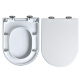 
Wave Whale (SSWW) universal Wave Whale toilet cover CO1047/1071-A CO1156 CO1157 toilet arrow cover V-shaped 370 wide urea formaldehyde toilet cover