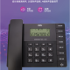 Deli-Geschäft und Heimhause Horizontales Telefon 13567 Dual-Schnittstelle Batteriefreier Speicher mit großer Kapazitätsspeicher Telefon Wecker Funktion Einstellbarer Bildschirm Helligkeit Deli 13567 Horizontales Telefon (schwarz) 1 210x190x70mm Telefon Werksfabrik Direktvertrieb mehrstärker