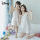 迪士尼（Disney）亲子装睡衣母女棉纱布夏季薄款女童莫代尔中大童家居服吊带裙子 A2 11304蓝樱桃 170 10(身高106-115CM/35斤