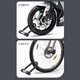 Puda Electric vehicle lock Motorcycle lock Anti-theft lock Electric bicycle bicycle lock C-level lock core anti-hydraulic shear U-shaped lock