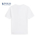 Polo Ralph Lauren Boys' Classic Jersey Cotton Short-Sleeved Henley RL43135 100-White S (7)