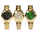 迈克.科尔斯（MICHAEL KORS）mk手表michaelkors三眼大金表猫眼女表钢带女士表MK5798官方旗舰 MK6174/银色 表盘36mm