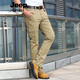 Jeep Spirit Pantalones de trabajo para hombres Strett Straight Spring y Verano delgado Fino de primavera múltiple y otoño Pantalones casuales 2025 Dark Grey 9923 (Estilo delgado) 31 cintura 2 pies 4