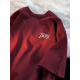 POUM Japanese gray short-sleeved T-shirt men's 2025 summer new style teen cityboy loose versatile round neck T-shirt MSL-C724 white L