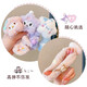 Mignon dessin animé enfichable Petite fille Rague de cheveux automne et queue de cheval d'hiver grosse corde à cheveux intestin yugui chien kulomi corde de tête femelle accessoires de cheveux Q687 Yugui chien