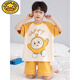 G.Duckkids Little Dragon Dragon pour enfants Pyjamas Boys à manches courtes coton pur Summer Boy garçon dessin animé de la climatisation de climatisation de la climatisation de taille moyenne [Coton pur] 695 Little Milk Dragon 100 cm 8 tailles Hauteur 90-103 Poids 30 Jin [Jin est égal à 0,5 kg]