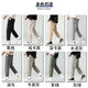 Jeep Spirit Jeep Casual Hosen Herren Sommer dünne lose, sich verjüngte Hosen Khmer Business Casual Hosen Straight Herrenhosen 9904 Grau-grün xl 32-33 Größe Gewicht 130-150jin [Jin gleich 0,5 kg]
