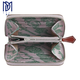 Hermes (HERMES) 2025 new women's new wallet silk twill printed calfskin short coin card holder style 13