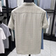 
Kangaroo (DaiShu) pure cotton summer new men's short-sleeved shirt business casual plaid half-sleeved men's top shirt middle-aged and young AN15271 khaki L