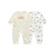 Rabi baby clothes strappy jumpsuit four-season double-sided cloth men's and women's baby pajamas and rompers 2-pack special color 66