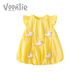 
Fanli Girls' Dress Summer 2025 New Fashionable Baby Princess Dress Baby One Year Old Dress Flower Blessings Summer