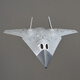 Shenx Remote Control Aircraft Sixth Generation Big Fighter Boy Birthday Gift Toy Model Stealth Model Aircraft Drone Large Sixth Generation Special Sachin DUCT FOURFORAL 9672X
