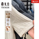 Генеральный директор Yageor Flagship Office Store Flagship 2025 Summer New Linen Cotton Cotton Complete Rideved для мужчин повседневная кожа и дышащая QH/4856 верблюда рубашка с короткими рукавами 3XL 175-190JIN [JIN равно 0,5 кг]