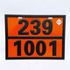 2025 New regulations for hazardous goods rectangular signs for the year oil tanker truck new national standard vehicle identification signs diesel gasoline chemical hazard identification sign medical waste new national standard 90-3291