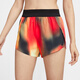 Nike (Nike) Short de jogging imprimé à séchage rapide pour femmes (y compris pantalon de liner) nouveau style Aeroswift IB2237 736 Lemon jaune / noir de citron léger S
