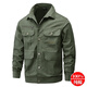 Jeep Spirit Summer Pure Cotton Lide Работа для мужчин Тонкий набор износостойкая защита от труда Мастерская мастерская по борьбе с масштабной сварочной одеждой джип тибетский синий 689 одно верхняя топ 1 3XL Jeep 185/96A 160-180JIN [JIN равно 0,5 кг]