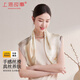
Shanghai Story Silk Scarf Women's 100% Mulberry Silk Satin Small Square Scarf Gifts for Mom Birthday Scarf Gift Box Peony Rice Grey