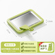 OQD Deutsche Joghurt-Sturzbrettmaschine für Haushalt kleiner Plug-In 316 Edelstahl Multifunktions-Eisschalen Mini-Eisbratch Kinder [Matcha Green-Large] 316 Edelstahl [Sende Eisschaufel*2]