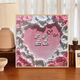 100e anniversaire pour envoyer des copines et des couples adorent la peinture à l'huile numérique quartz texture de sable peinture de bricolage peinture de texture personnalisée nx12140 20 * 20cm Cadre intérieur en bois massif serré