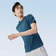 Bean rojo [camiseta fría] Camiseta de manga corta Camiseta de manga corta Camiseta de color fría de manga corta impresa para hombres Camiseta de color sólido B5 Marino -671 T XL 180/96A
