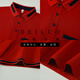 
Beiluo catering waiter custom-made t-shirt printed logo work clothes before summer restaurant restaurant kitchen hotel short-sleeved work clothes [comfortable and breathable] MSHJ-9905 black/orange 4XL [Contact customer service to 5XL]