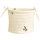 Baby reines Baumwollbett Hanging Bag Baby Bett Aufbewahrung Beutel Windel Windel Windel Aufbewahrung Kinder Nachteile Aufbewahrung Bag Wald Kaninchen 20*21 cm