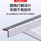 Mei Kung Fu is suitable for Xiaomi air conditioner outdoor unit bracket thickened 304 stainless steel universal 1.5/2/3 shelf air conditioner hanger Xiaomi 1-1.5P thickened version thickness 1.4MM