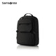 新秀丽（Samsonite）男士双肩包大容量书包 商务出差电脑包休闲背包旅行包生日礼物NX5 黑色