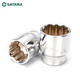 Herramientas SATA SATA Big Flying Ratchet Head de manga de la esquina 12 Cabezo de llave de manga de la manga 13601 13618/32 mm