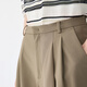 JNBY / Jiangan Buyi [Même modèle dans le centre commercial] 25 Nouveau pantalon décontracté lâche neuf points 5P4E12140 217 / Gray Light Coffee XL