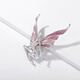 Yadige 2025 new high-end flower fairy brooch for women light luxury high-end gradient wing brooch accessories for women