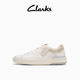 ClarksCourtlite2 Run男鞋春夏轻盈厚底简约潮流运动休闲板鞋 灰色 39