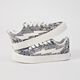Lightning x Storm Picasso Paintings co-marqués Lightning Men and Women's Shoes for Revenge Storm Small Fragrant Pain Chaussures Couple Skate Skateboard LS-699 Starry Sky Blue 43